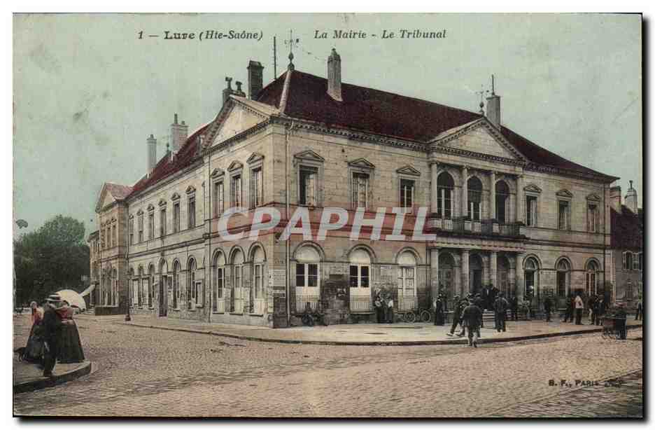 Lure - La Mairie - Le Tribunal - CPA 