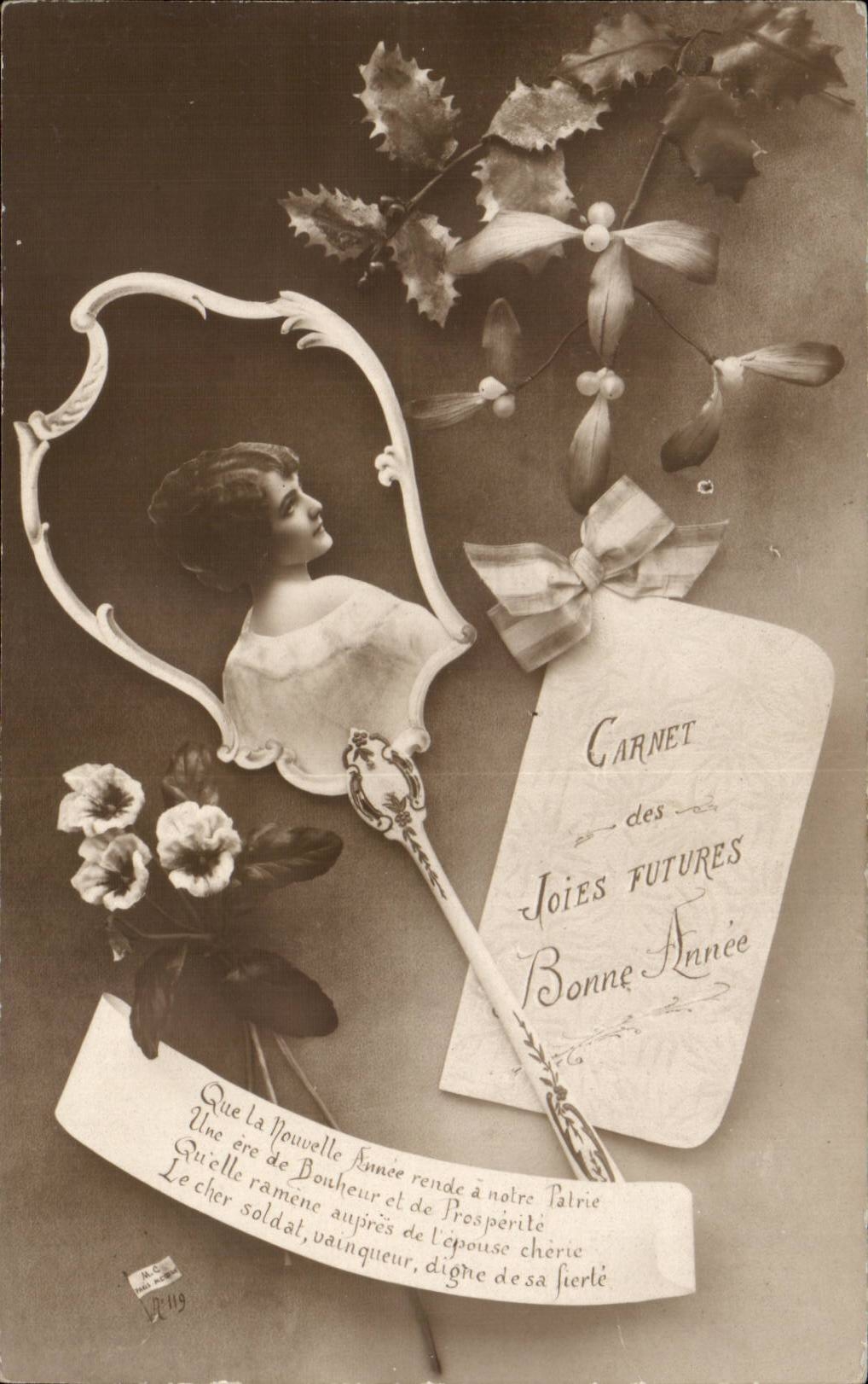 Bonne Année — Carnet des Joies Futures — éditeur V.119
