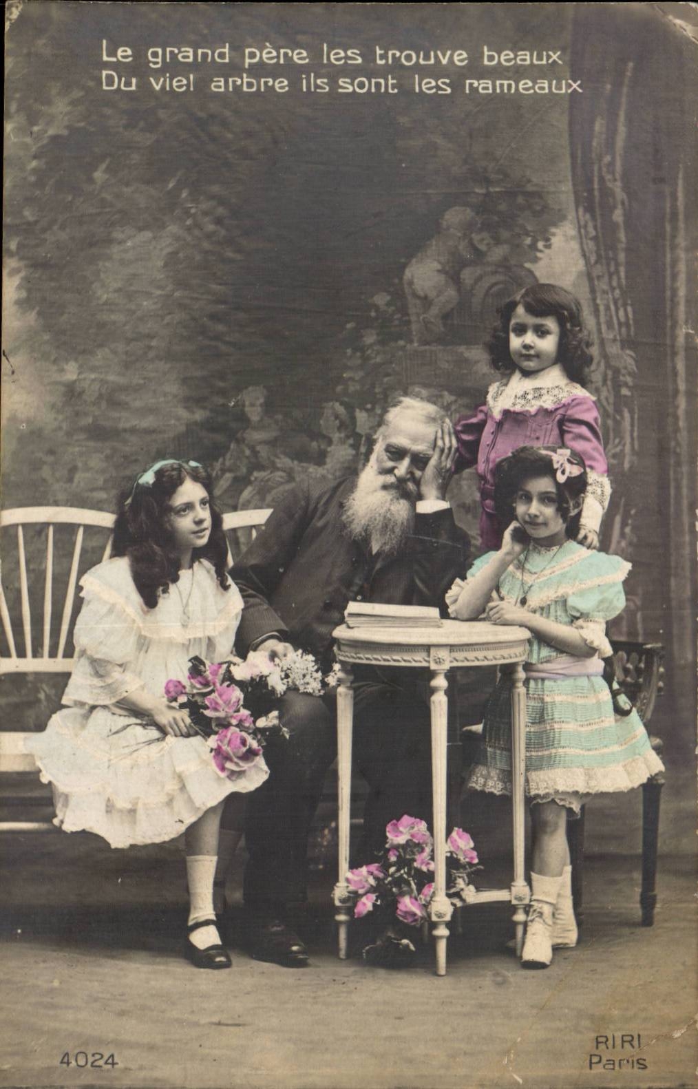 Fantaisie Enfant - Le Grand Pere ls Trouve Beaux Du viel arbre ils sont les rameaux - CPA 