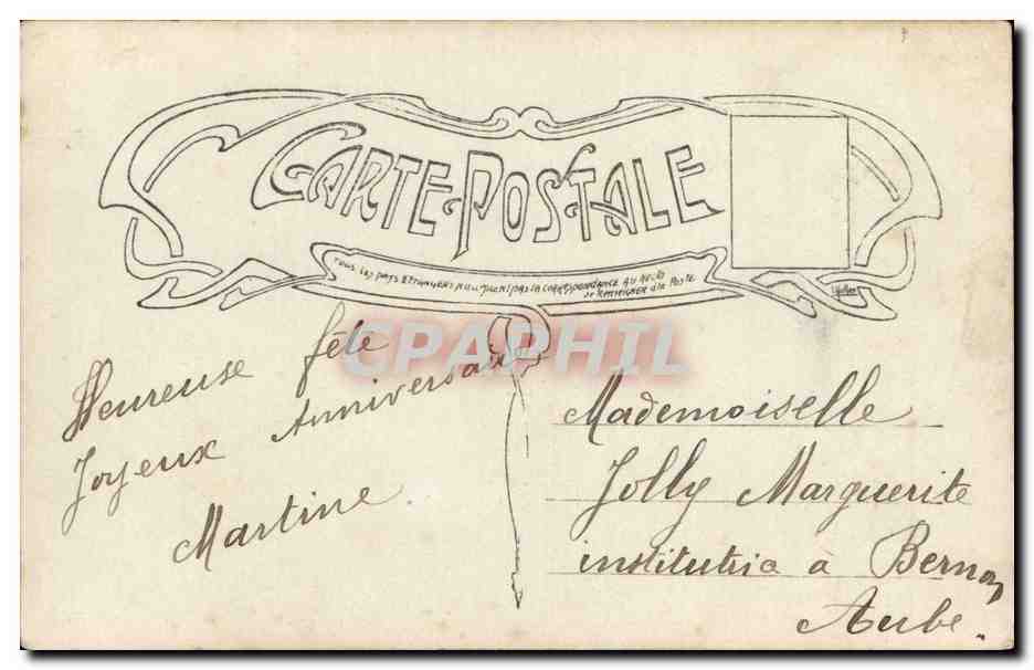Man met snor — Carnet des Souvenirs — Uitgever: Carnet des Souvenirs, n° 524 — Achterkant