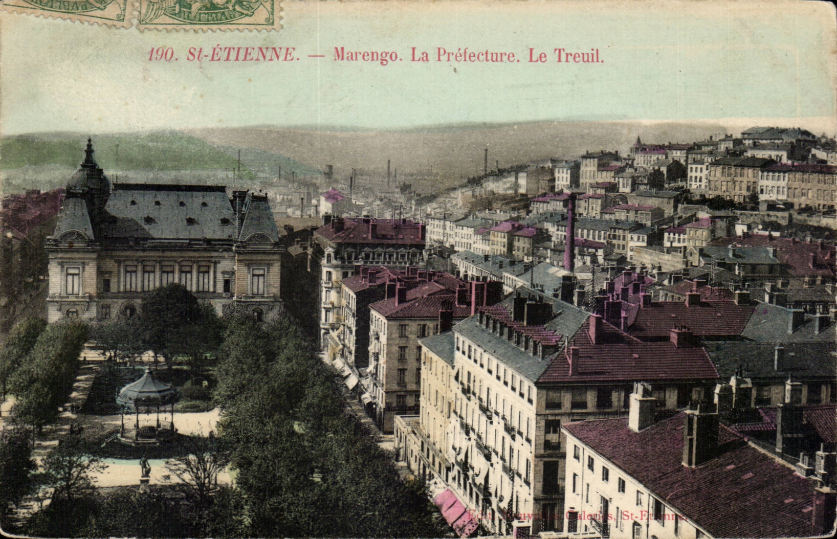 Saint Etienne CPA Marengo La prefecture Le Treuil