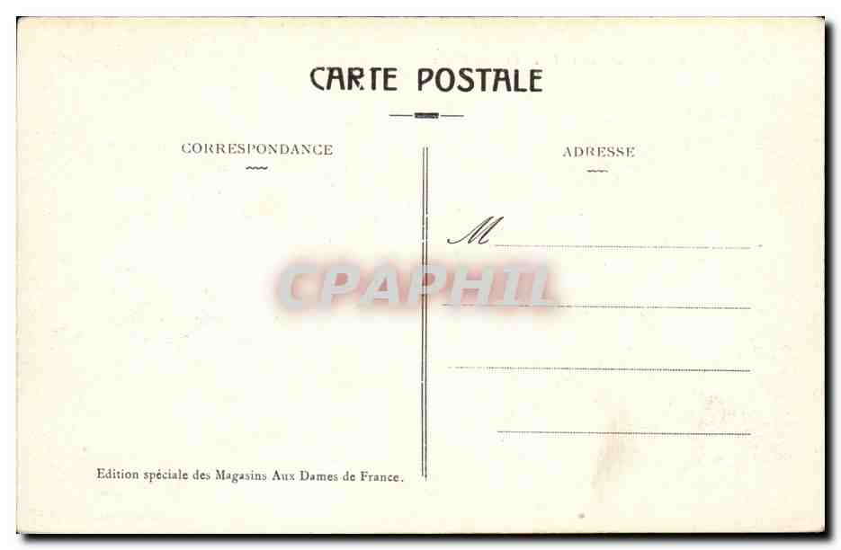 Saint Etienne CPA Eglise Saint Louis Place Etienne Venin — Rückseite