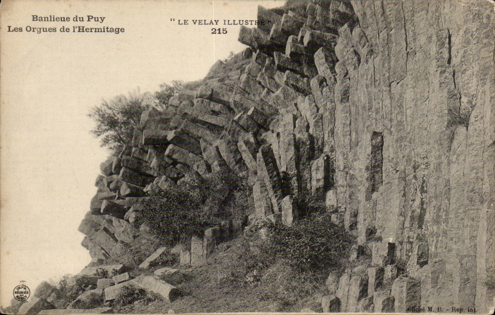 Les Orgues de l'Hermitage — Banlieue du Puy — "LE VELAY ILLUSTRÉ" n°215