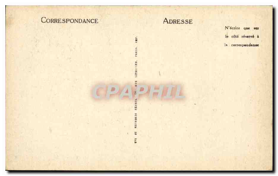 Le Puy CPA La chapelle Saint Michel — Rückseite