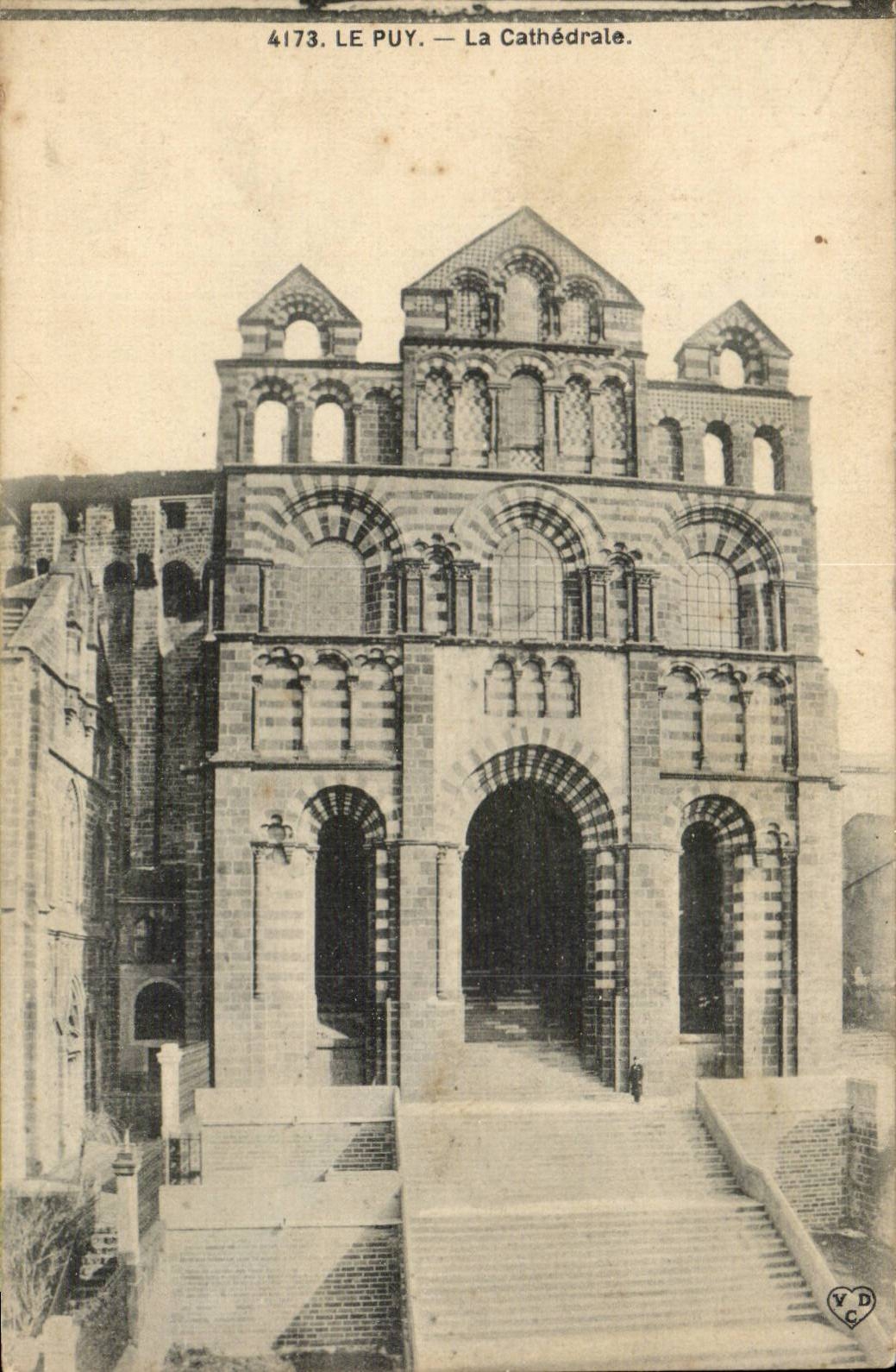 Le Puy — La Cathédrale — VD C, n° 4173