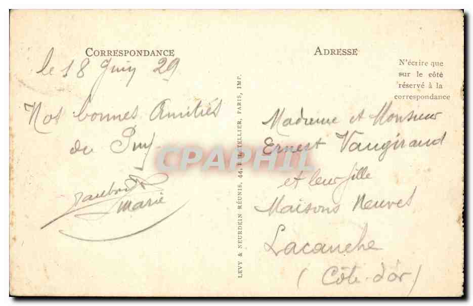 Le Puy — Basilique de Notre-Dame du Puy — Le Cloître (IXe siècle) — LL — Verso