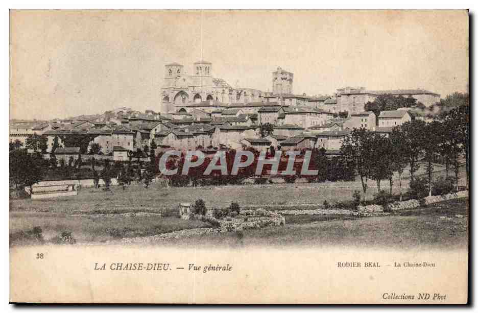 La Chaise-Dieu — Vue générale — Rodier Beal