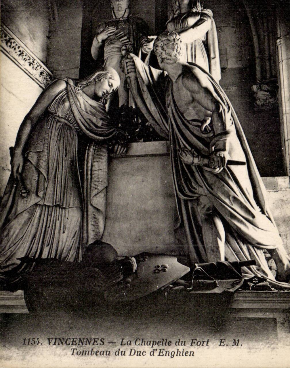 Vincennes — La Chapelle du Fort — Tombeau du Duc d'Enghien