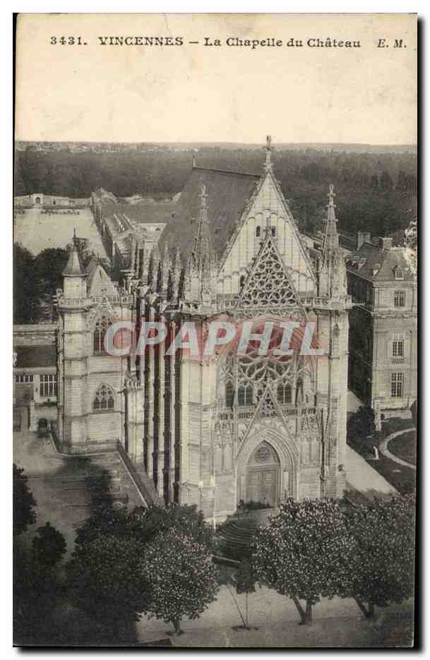 Vincennes — La Chapelle du Château — E. M.