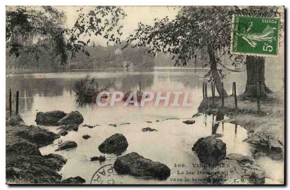 Vincennes CPA Lac Daumesnil vers le lac Daumesnil