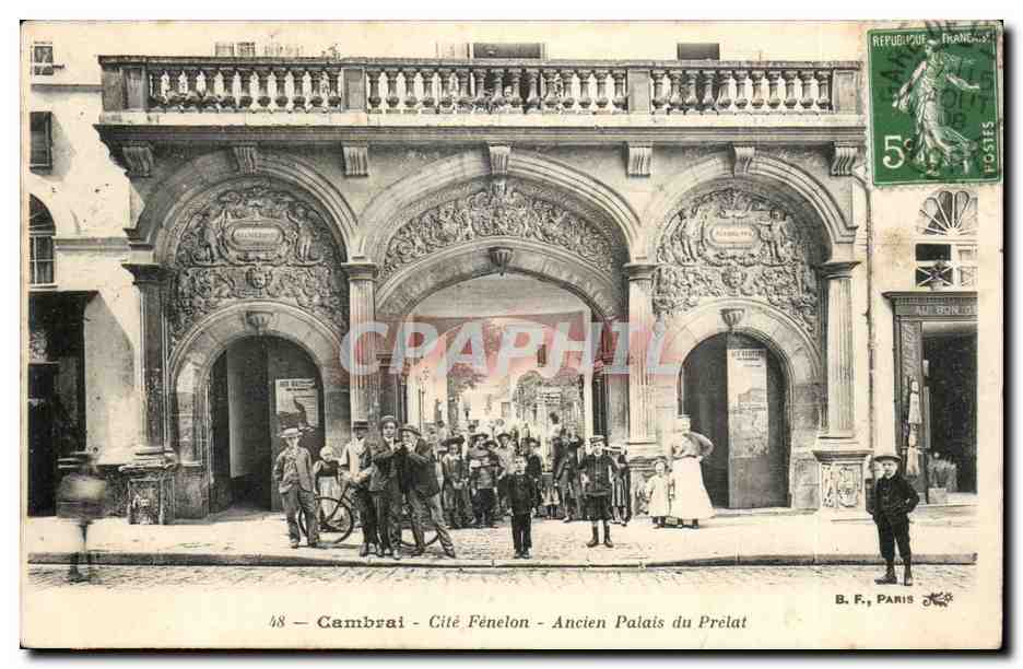 Cambrai - Cité Fénélon - Ehemaliger Palast des Prälaten — B. F., Paris, n°48