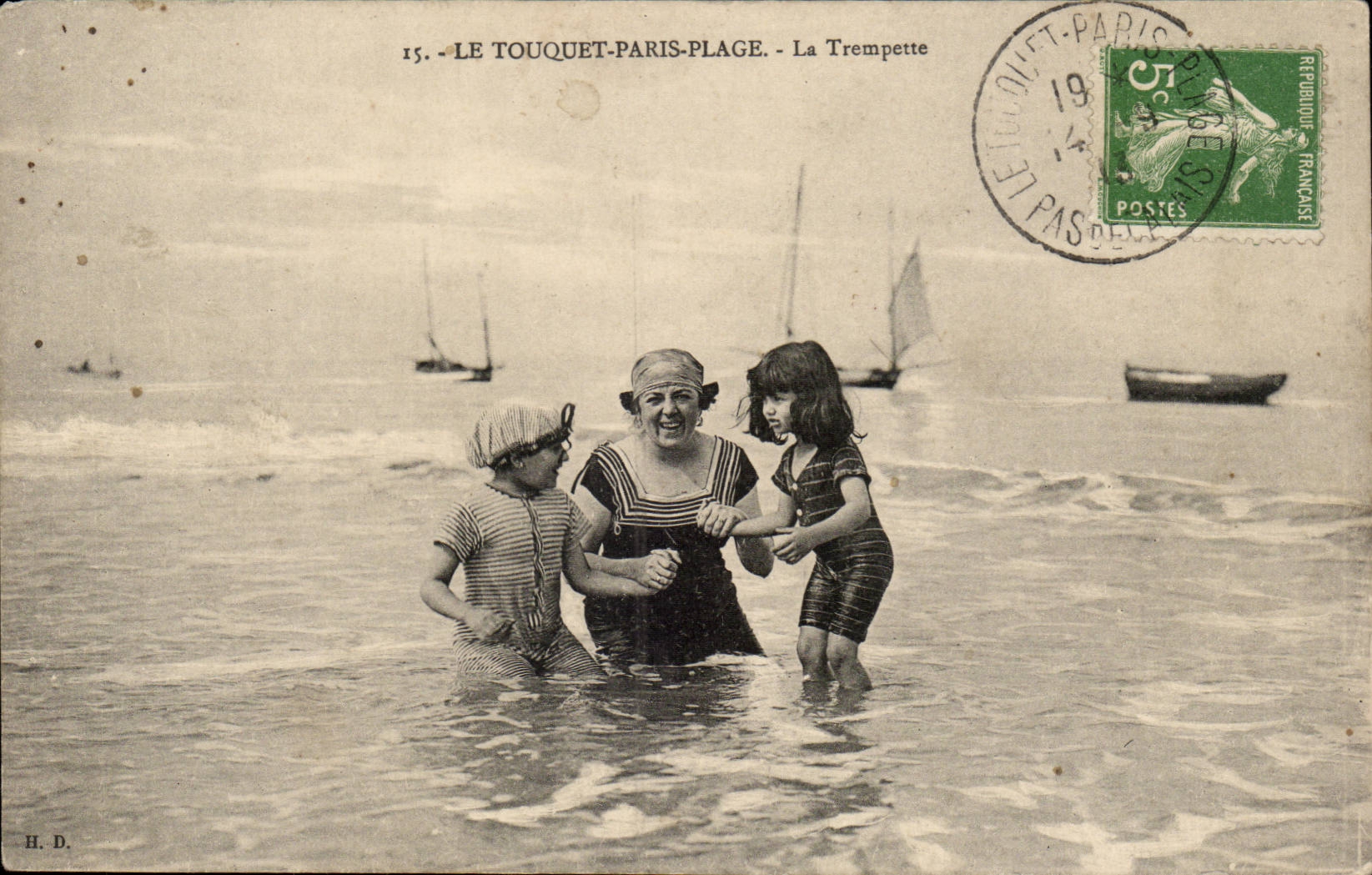 Le Touquet-Paris-Plage - La Trempette — H.D. éditeur, n°15