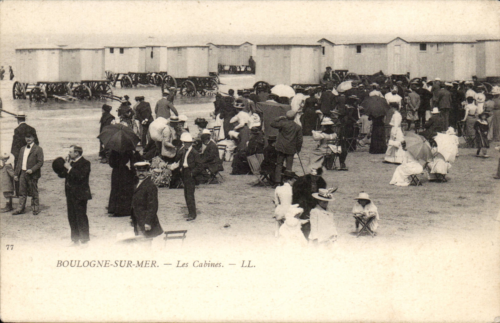 Boulogne-sur-Mer — Les Cabines — LL.