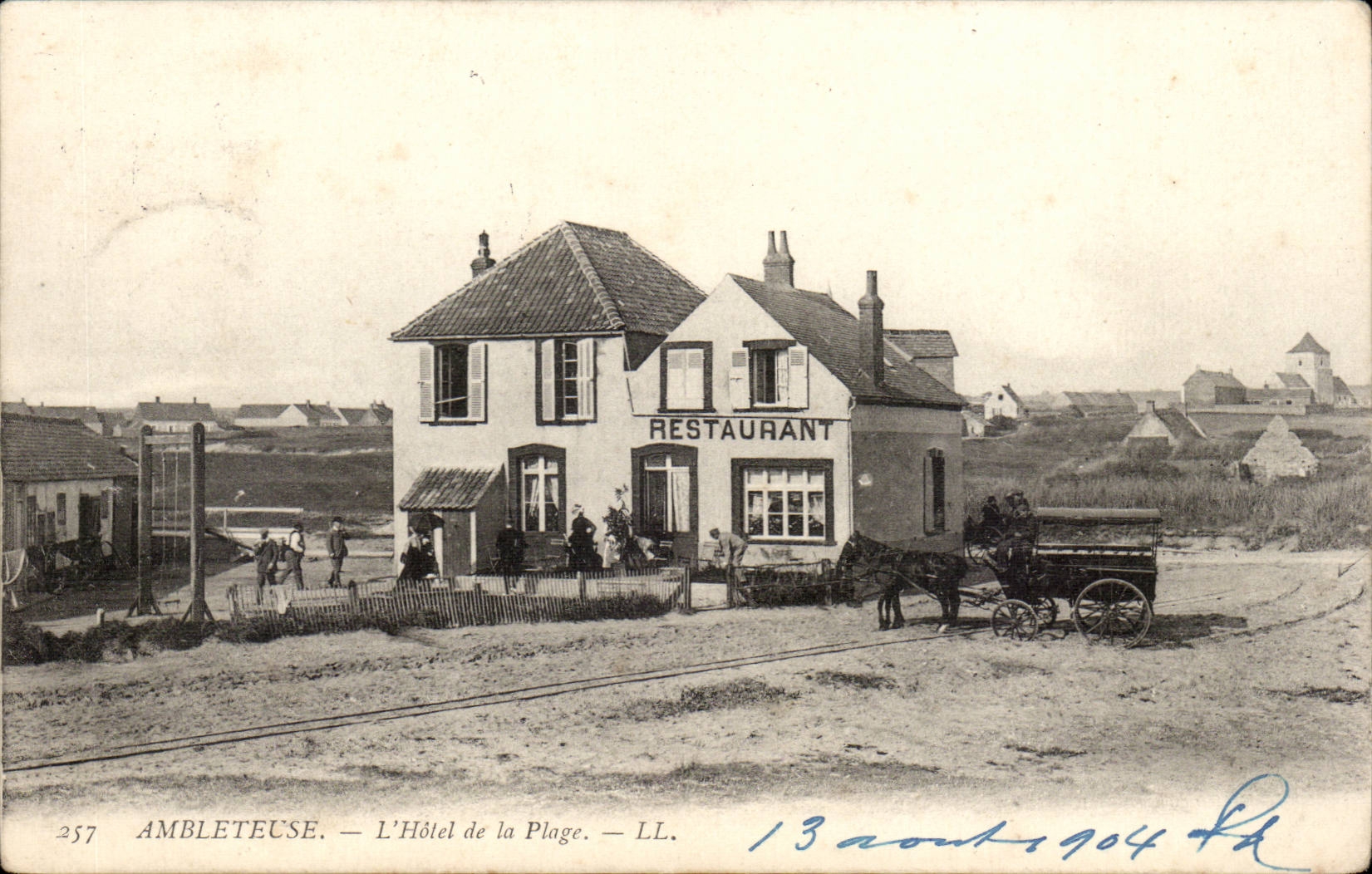 Ambleteuse (en verite Audresselles) CPA L'hotel de la plage