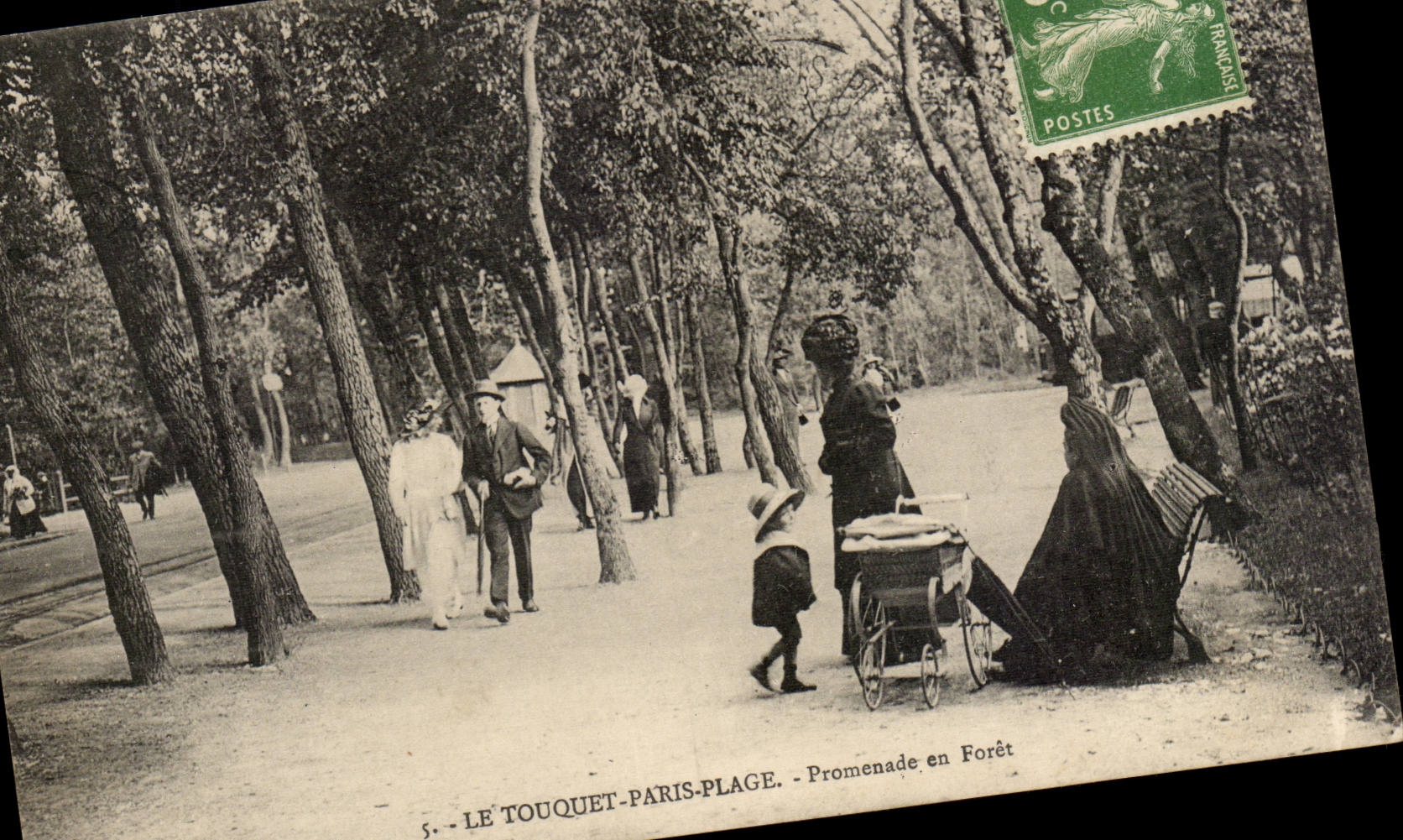 Le Touquet-Paris-Plage - Promenade en Forêt — éditeur non visible, n° de série 5