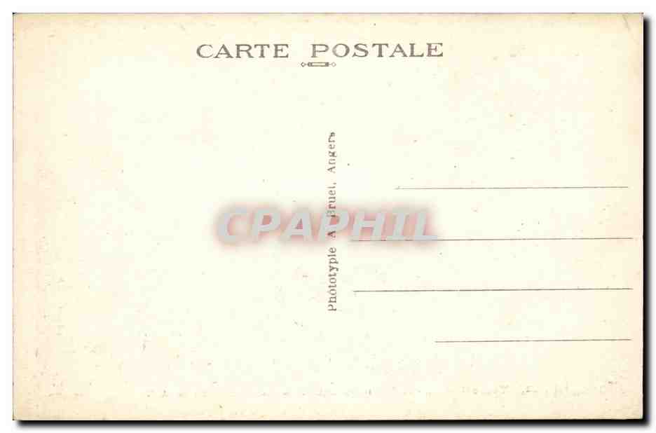 Tours CPA La gare monumentale de la compagnie d'Orleans — Rückseite