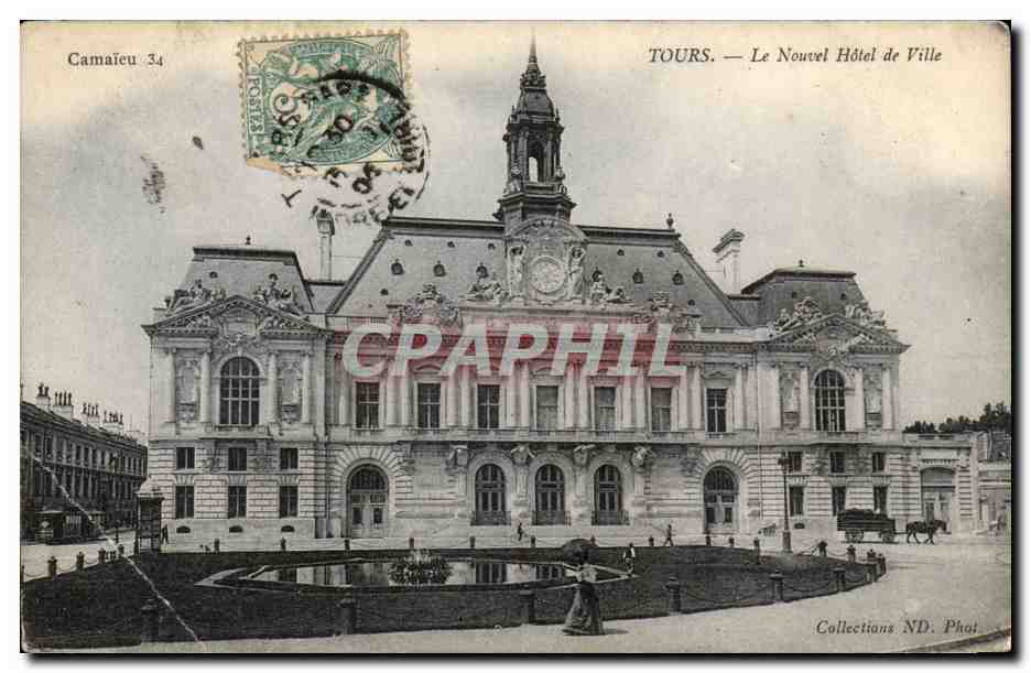 Tours CPA Le nouvel hotel de ville