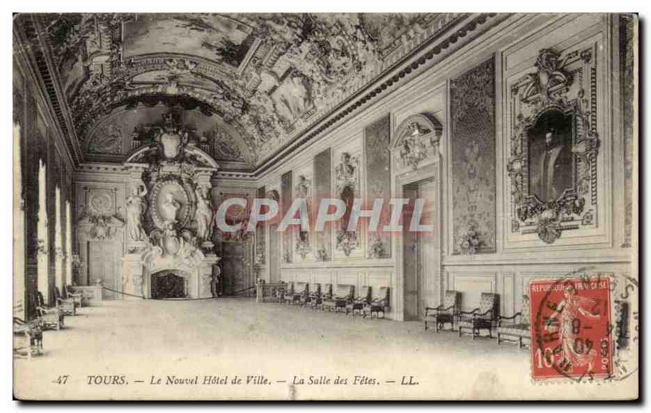 Tours CPA Nouvel hotel de ville Salle des fetes