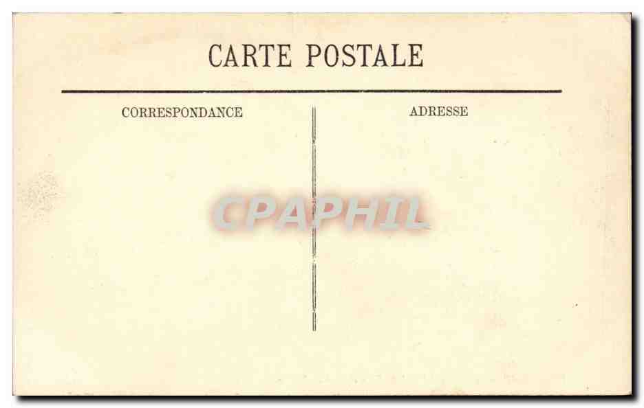 Tours CPA Nouvel hotel de ville et rue nationale — Rückseite