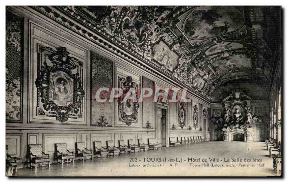 Tours CPA Hotel de ville Salle des fetes 