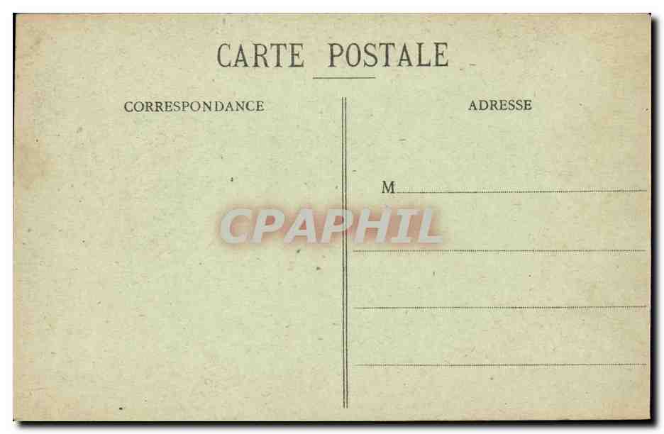 CPA Tours Musee Fronton du lycee de jeunes filles par Francois Sicard — Rückseite