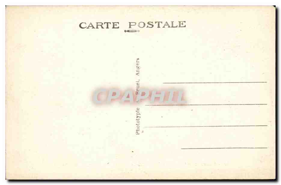 CPA Tours Cloitre de la Psalette Galerie et escalier  — Rückseite