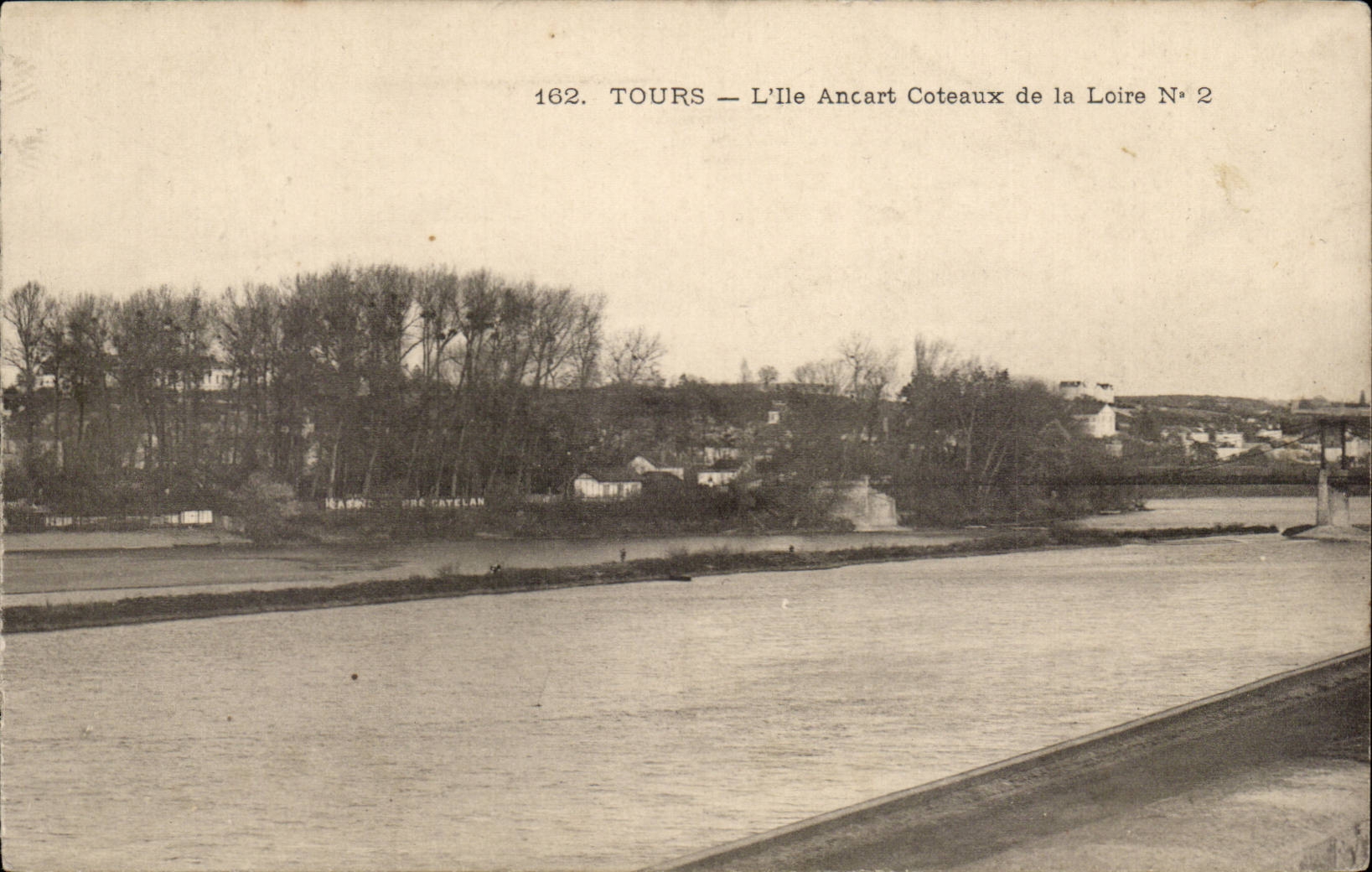 CPA Tours L'ile Ancart Coteaux de la Loire