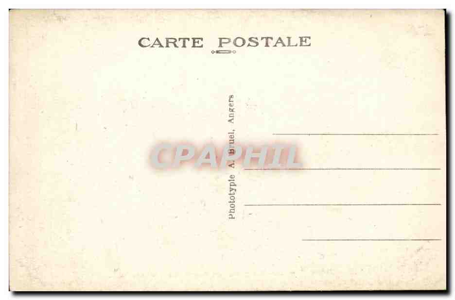 CPA Tours Vue generale du pont Wilson et la Loire — Verso