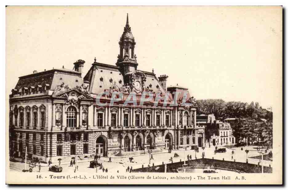 CPA Tours L'hotel de ville