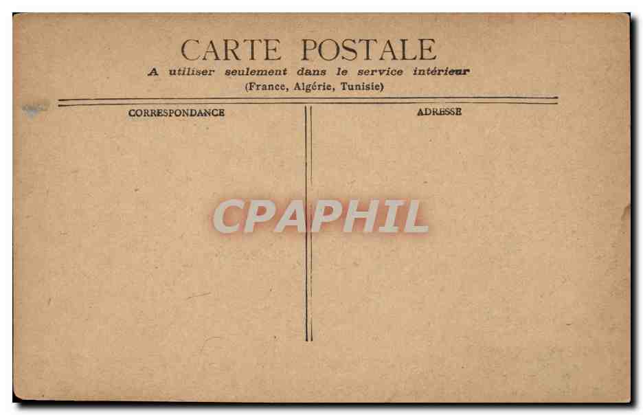 Tours - La Cathedrale - CPA  — Rückseite
