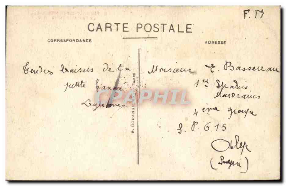 Preuilly sur Claise - Le Pont et la Claise - CPA  — Rückseite
