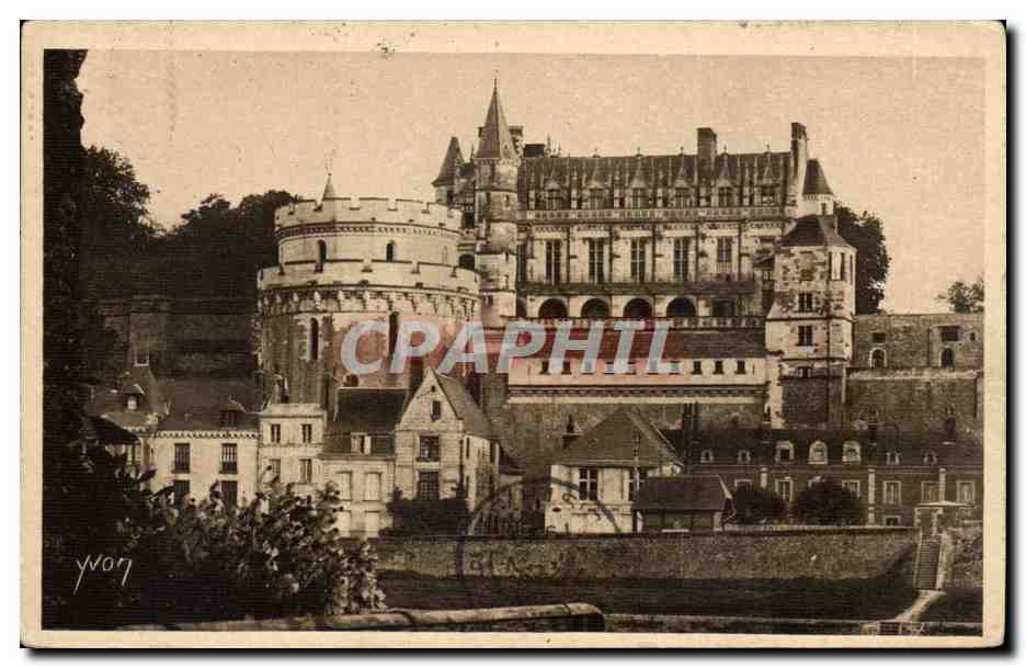 Chateau d'Amboise - Chateaux de la Loire - La Douce France - CPA 