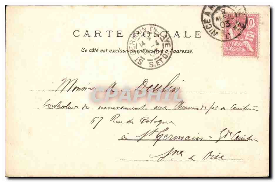 CPA Fantaisie Enfant bebe — Rückseite