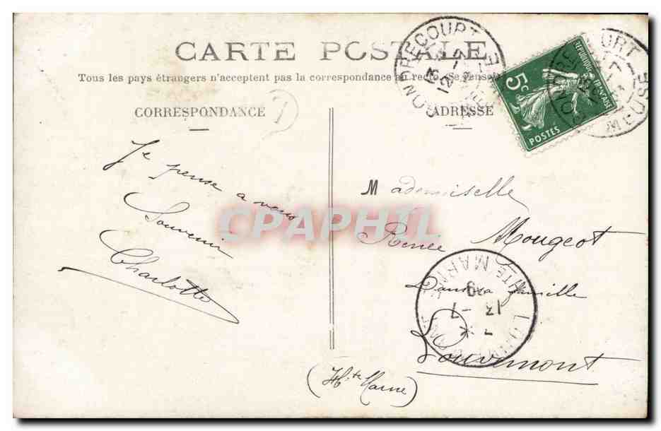 CPA Fantaisie Enfant  — Verso