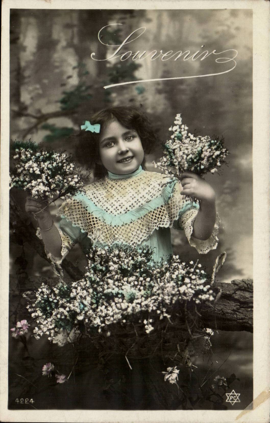 CPA Fantaisie Enfant Souvenir