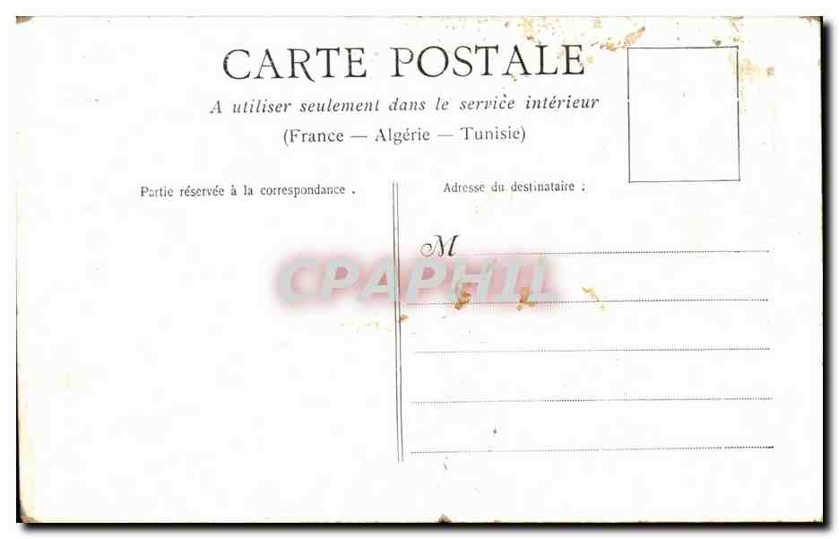 CPA Fantaisie Enfant  — Back