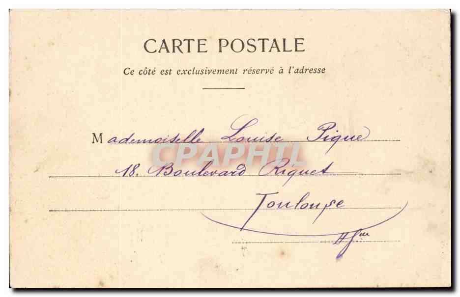 Jeune femme en robe à dentelle — curiosité — Édition Phototype A. Bergeret et Cie, Nancy — Achterkant