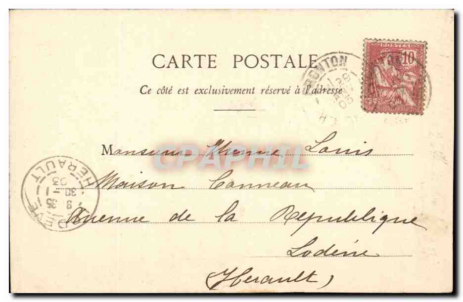 Le Donne del Futuro — Dottore — Fototipia A. Bergeret e Cie, Nancy — Verso