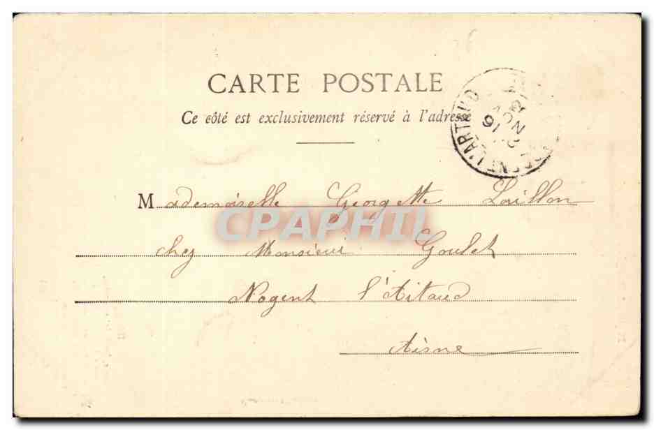 Il pleut Bergère — scène pastorale avec texte imprimé — éditeur P. Béatrice, n° 111 — Reverso
