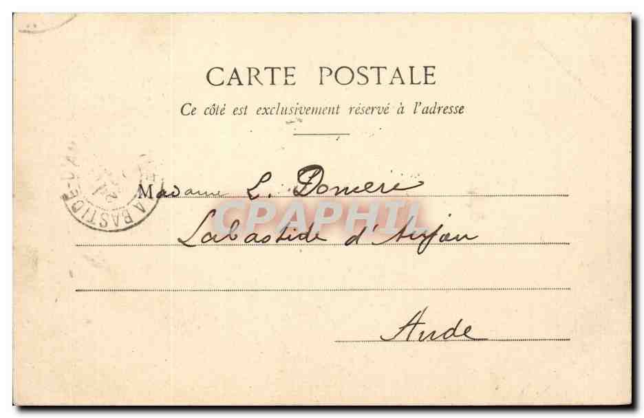 Variante de Poupoûle — scène comique — Phototype A. Berberet & Cie, Nancy — Verso