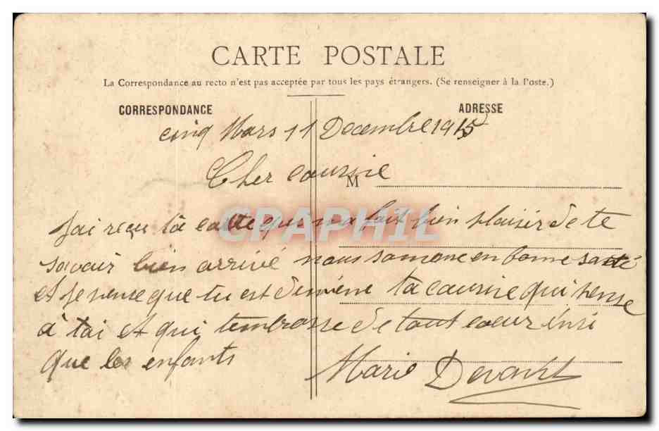 Jeune Fille à Marier — Commandements de la Jeune Fille à Marier — Photographe A. Berbant & Cie, Nancy — Reverso