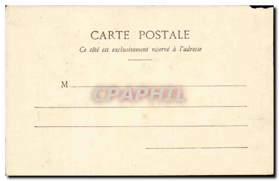CPA Fantaisie Enfant Honni soit qui mal y penses — Rückseite