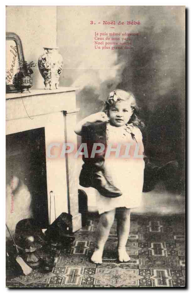 CPA Fantaisie Enfant Noel de bebe