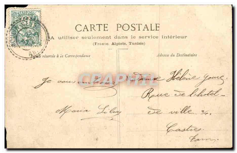 L'Amour et la Jeune Fille — Poème de A. G. — Phototype A. Beresnet & Cie, Nancy — Reverso