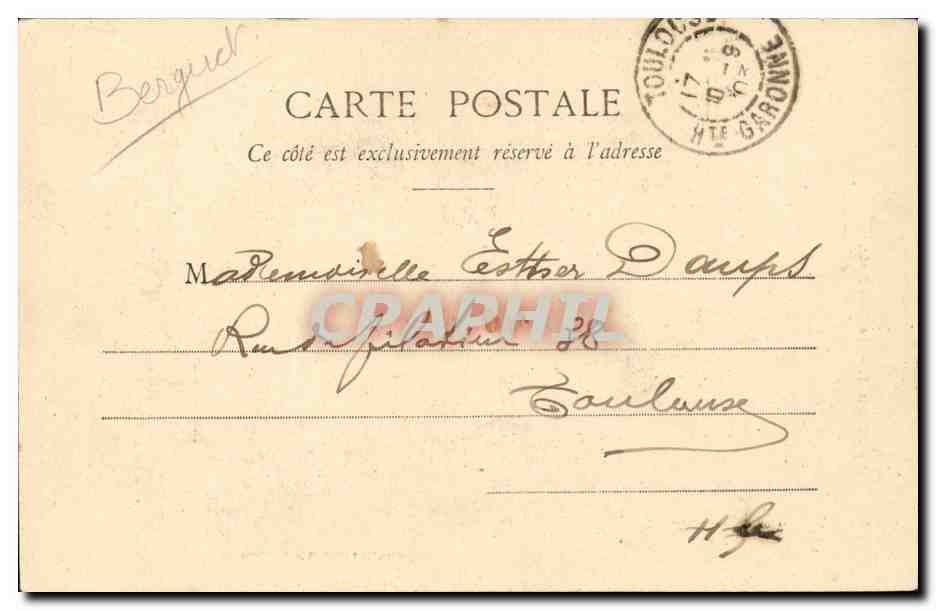 Le Menuet — Le Passe-Pied — Phototype A. Bergeret & Cie, Nancy — Verso