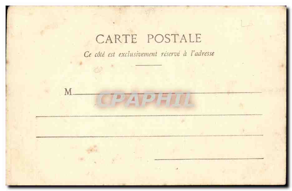 CPA Fantaisie Les surprises de la nouvelle annee (enfant) 1906 — Rückseite
