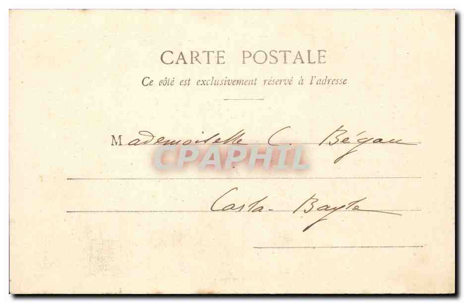 Le Menuet — La Pavane — Phototypie A. Berberet & Cie, Nancy — Verso