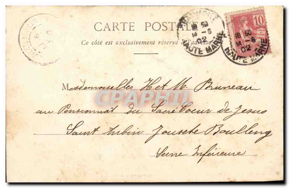 Les 4 Saisons — L'Automne — Phototype A. Bergeret & Cie, Nancy — Reverso