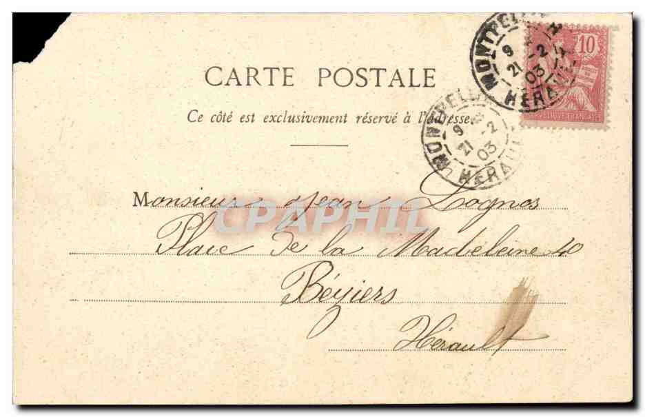 Pioupion und Nourrice — Überraschung — Société Anonyme des Cartes Postales de Paris, n°5 — Rückseite