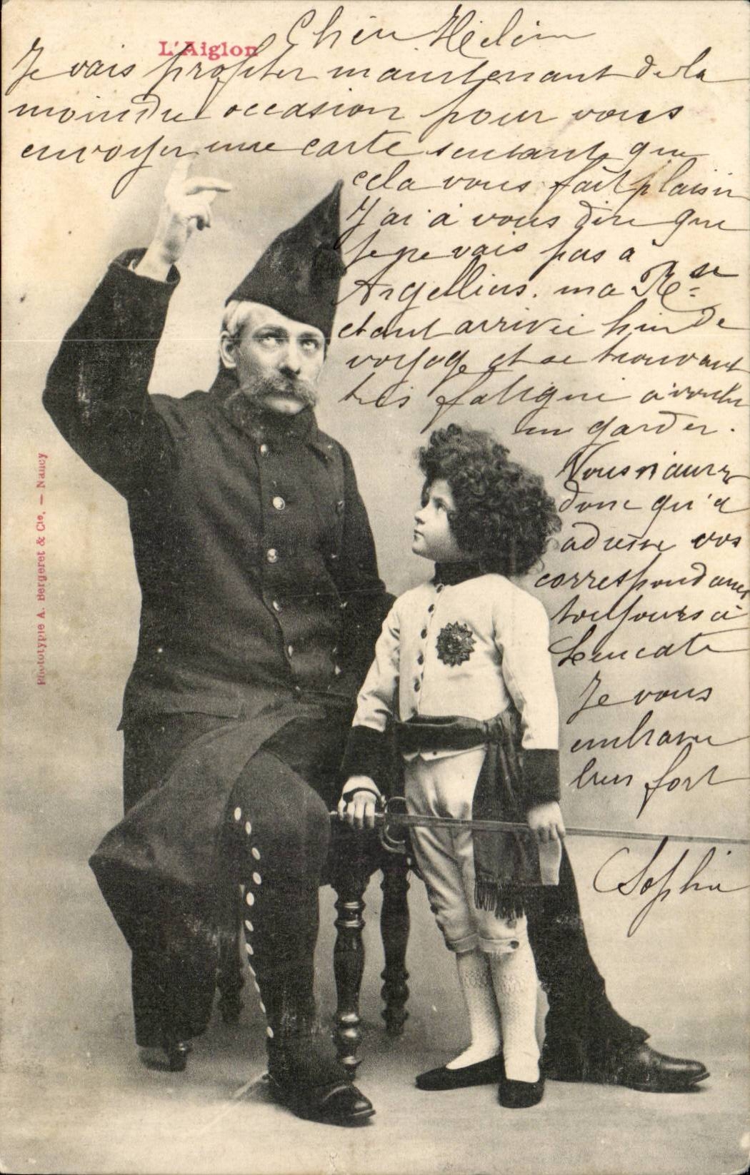 CPA Fantaisie Enfant L'aiglon